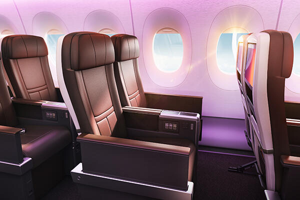Gallery A Look At Virgin Atlantic s A350 1000 Premium Economy Cabin Gallery A Look At Virgin Atlantic s A350 1000 Premium Economy Cabin